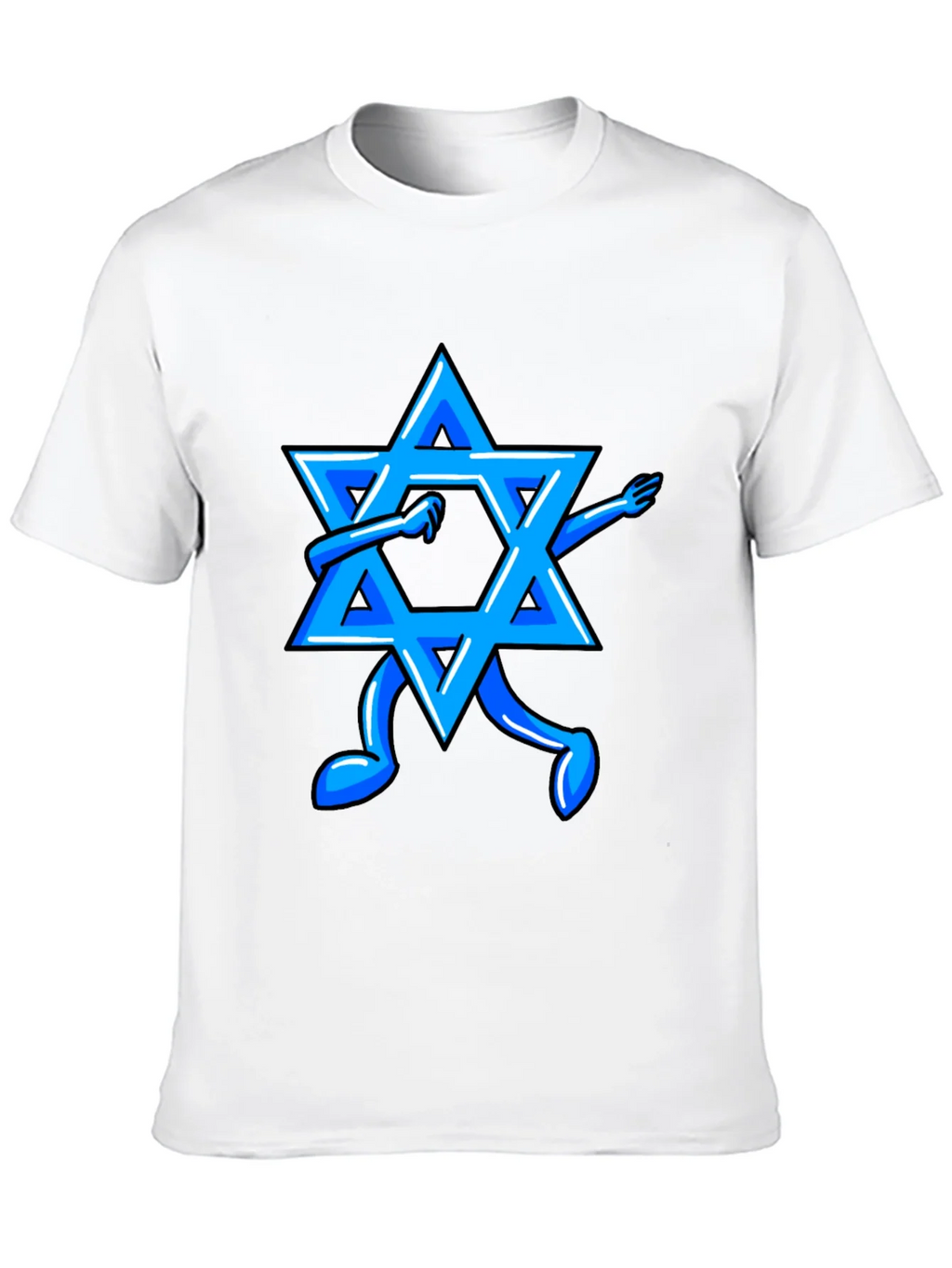 Dabbing Star of David Graphic Tee product image 9