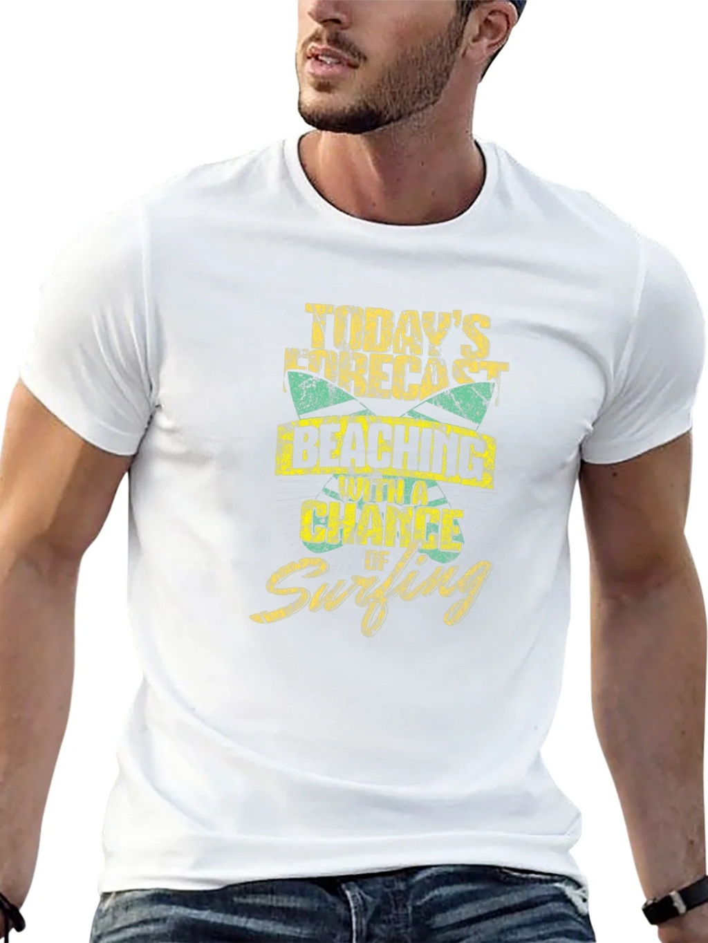 Beaching and Surfing Graphic T-Shirt product image 12
