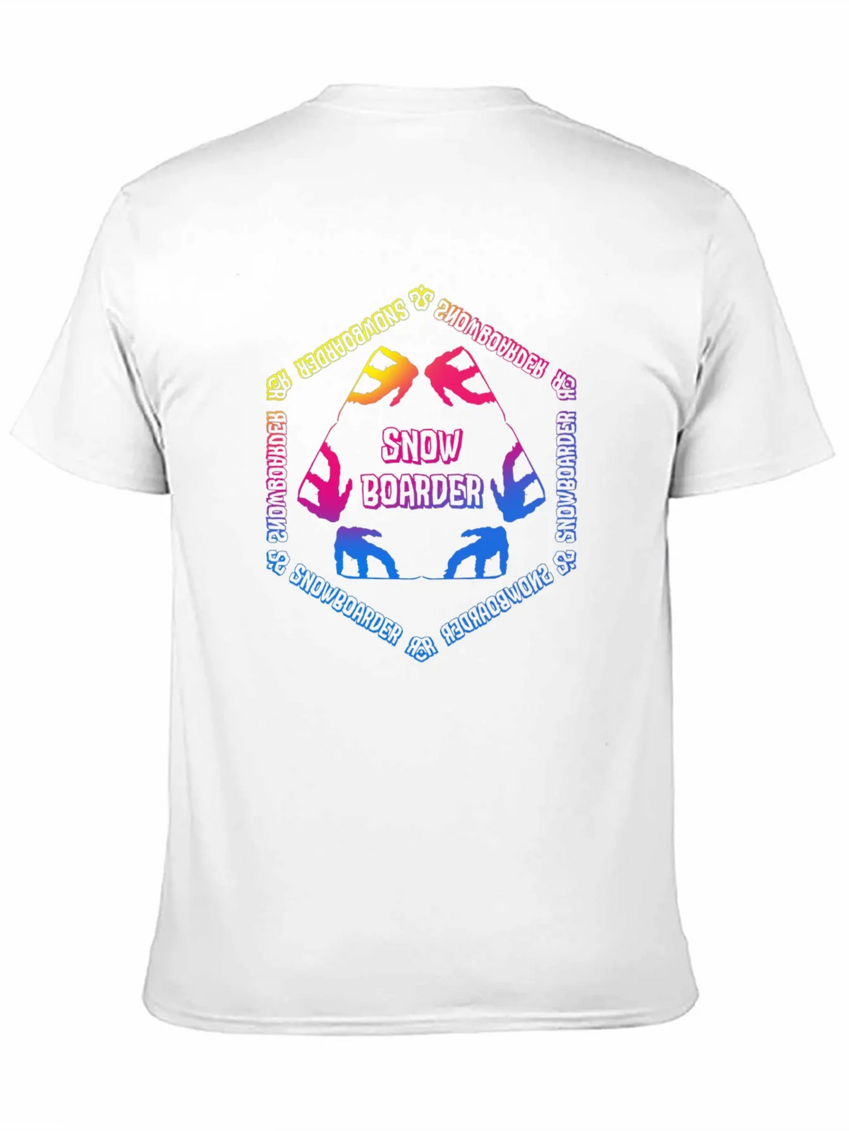 Snowboarder Graphic T-Shirt - Colorful Design product image 10