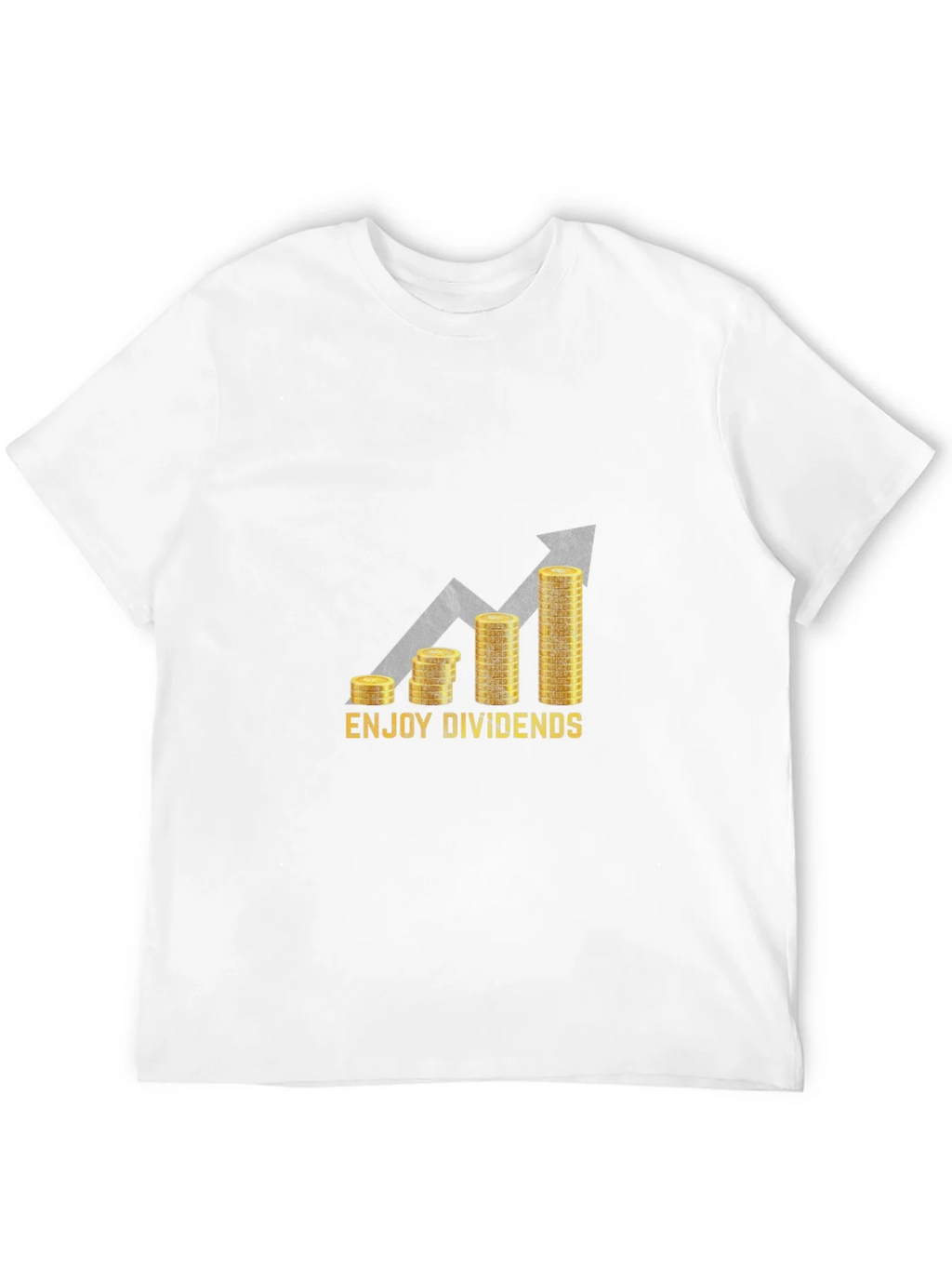 Enjoy Dividends Black Graphic Tee product image 11