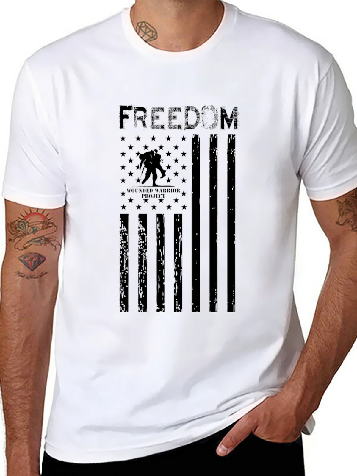 Freedom Wounded Warrior Project Graphic Tee product image 7