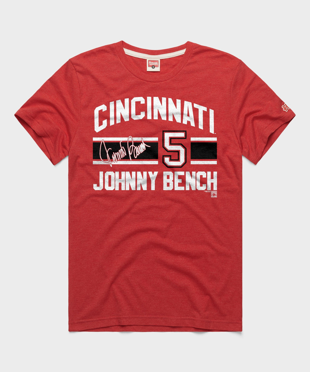 Reds Johnny Bench Signature Jersey product image 1
