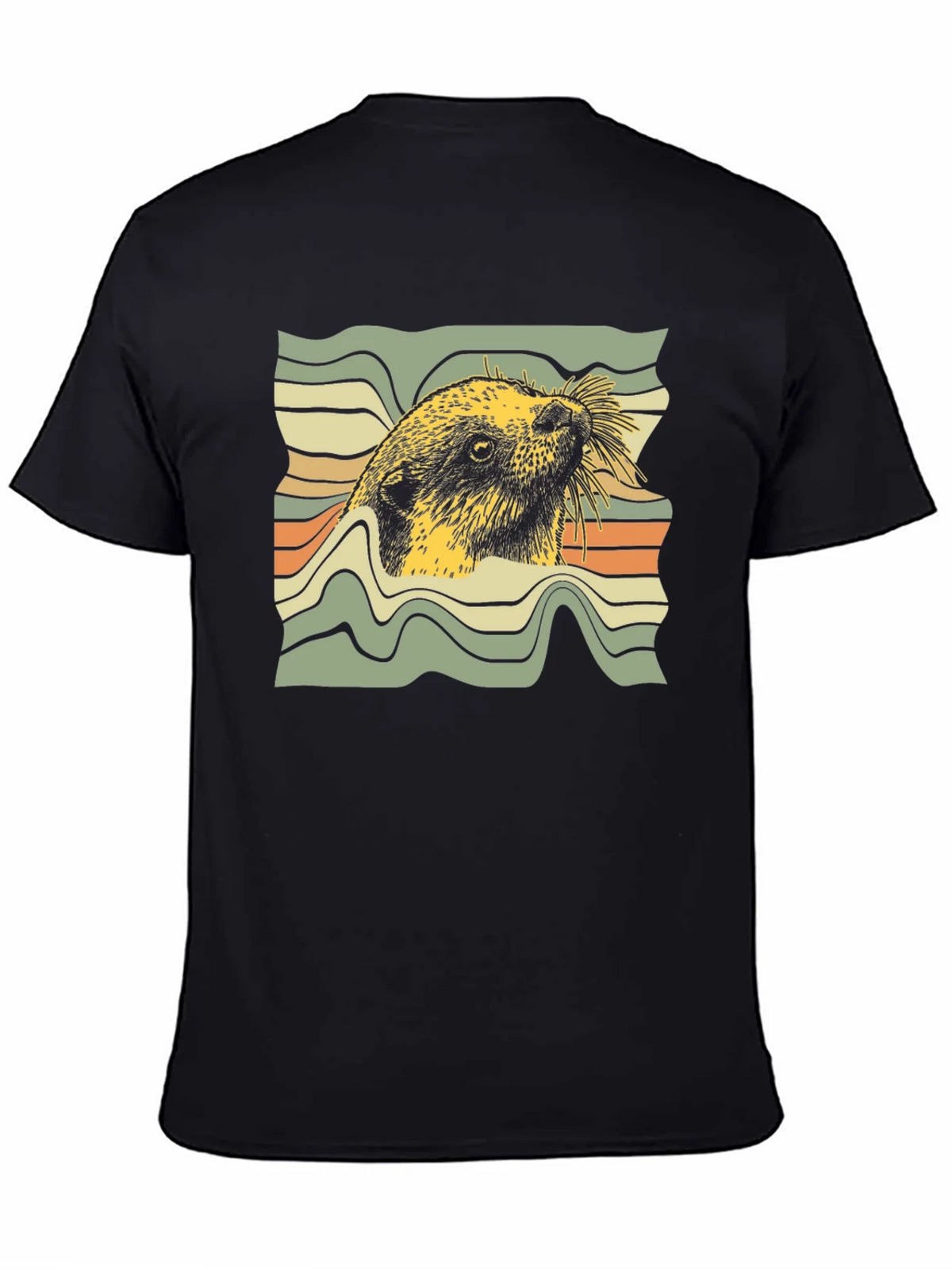 Retro Otter Graphic Tee product image 4