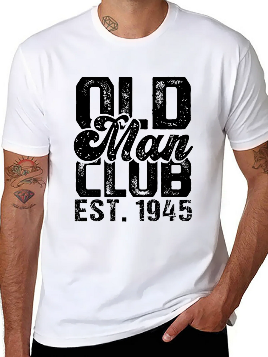 Old Man Club EST. 1945 Graphic T-Shirt product image 7