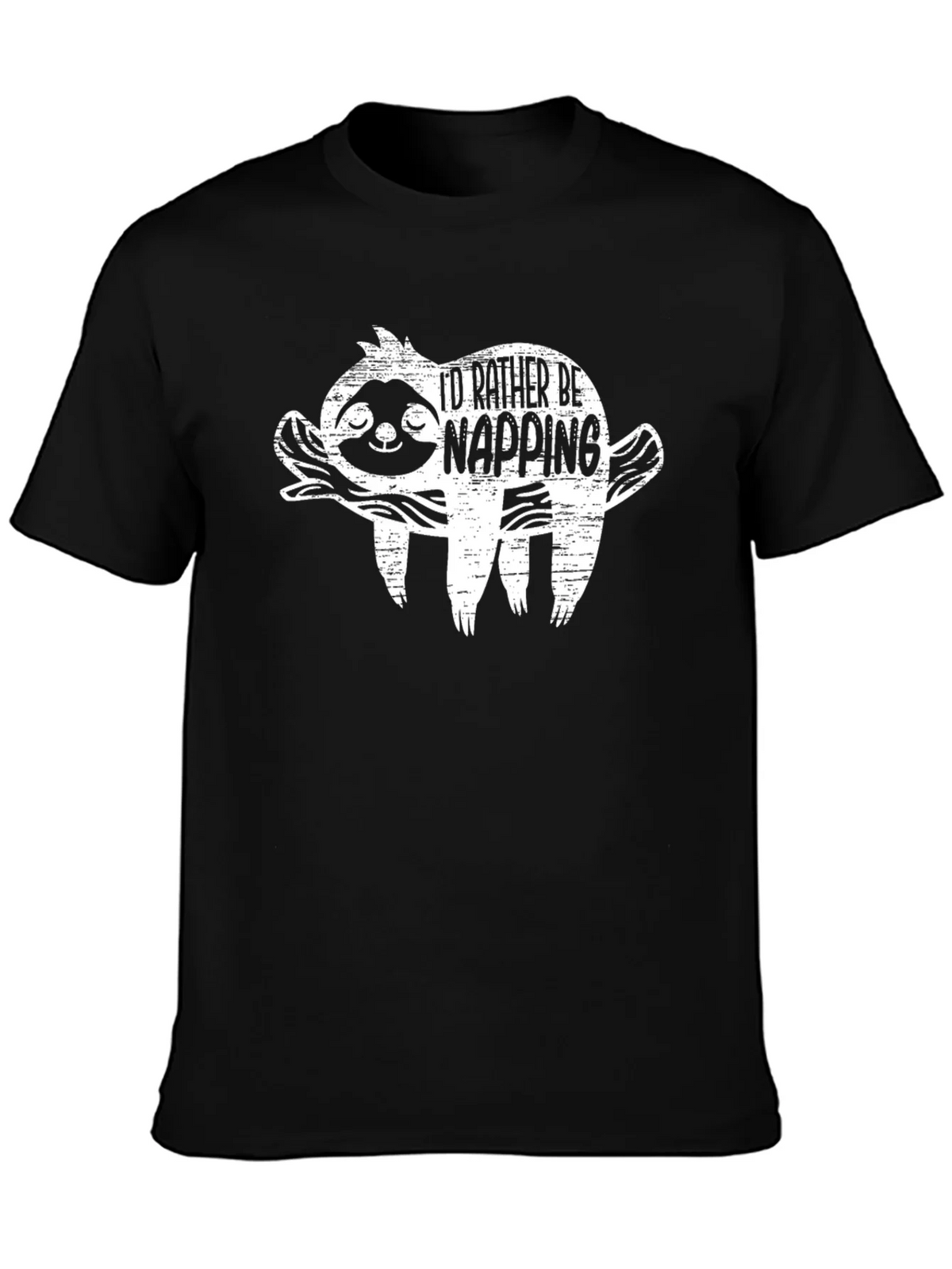 Id Rather Be Napping Sloth Graphic T-Shirt product image 3
