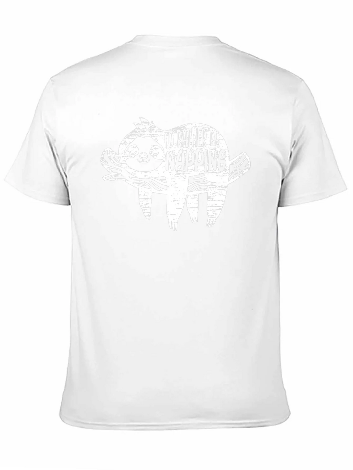 Id Rather Be Napping Sloth Graphic T-Shirt product image 10
