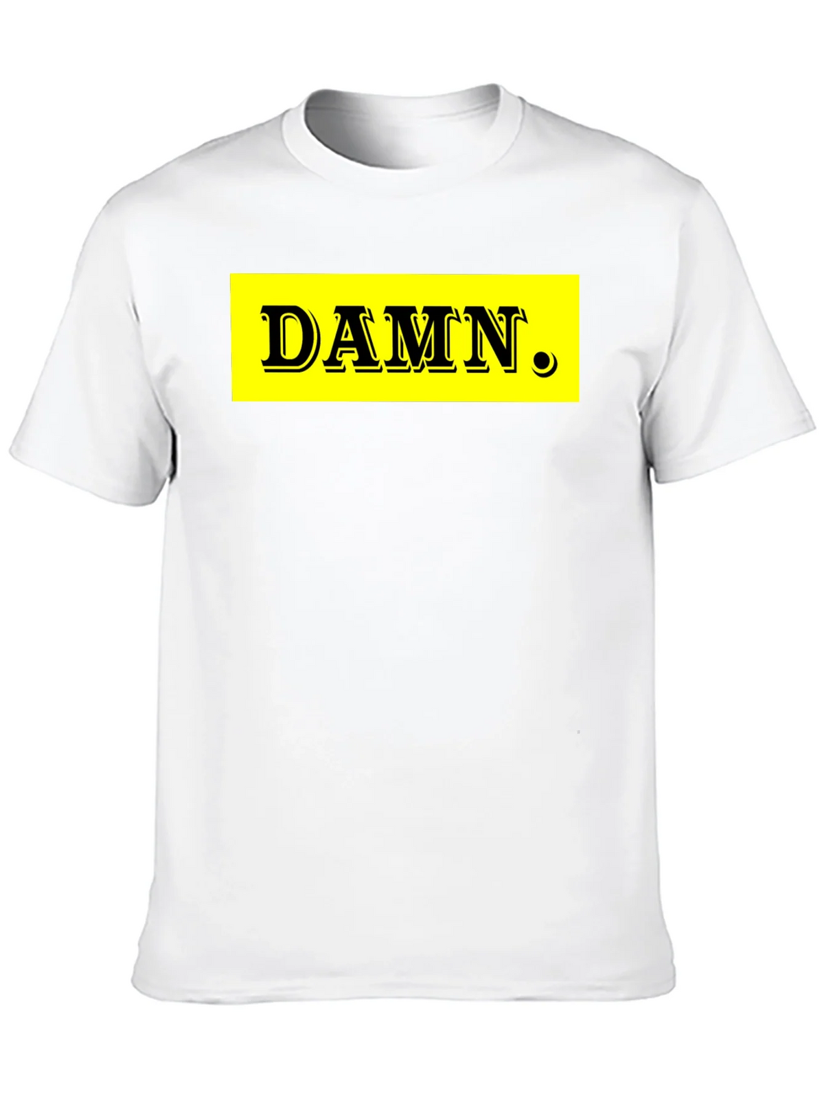 DAMN. Graphic Tee - Black Cotton Blend product image 8