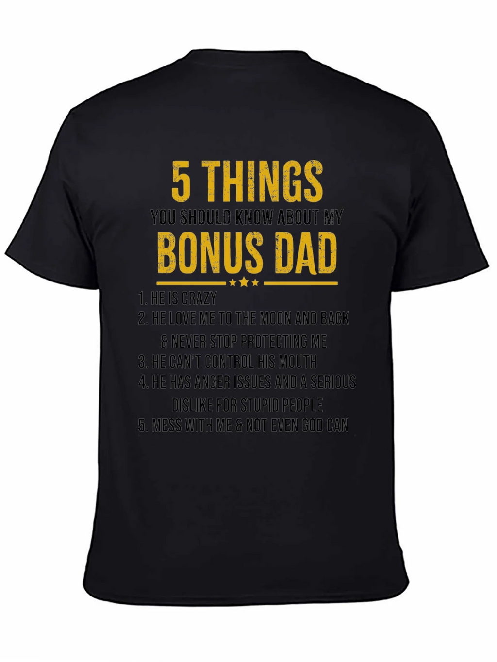 Bonus Dad T-Shirt: 5 Things You Should Know product image 4