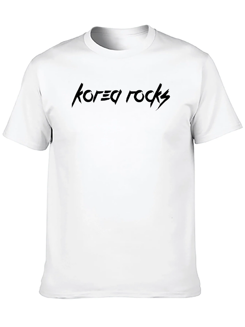 Korea Rocks Black Graphic T-Shirt product image 9
