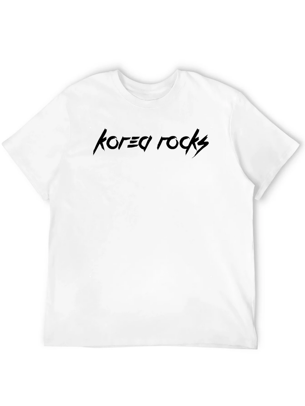 Korea Rocks Black Graphic T-Shirt product image 11