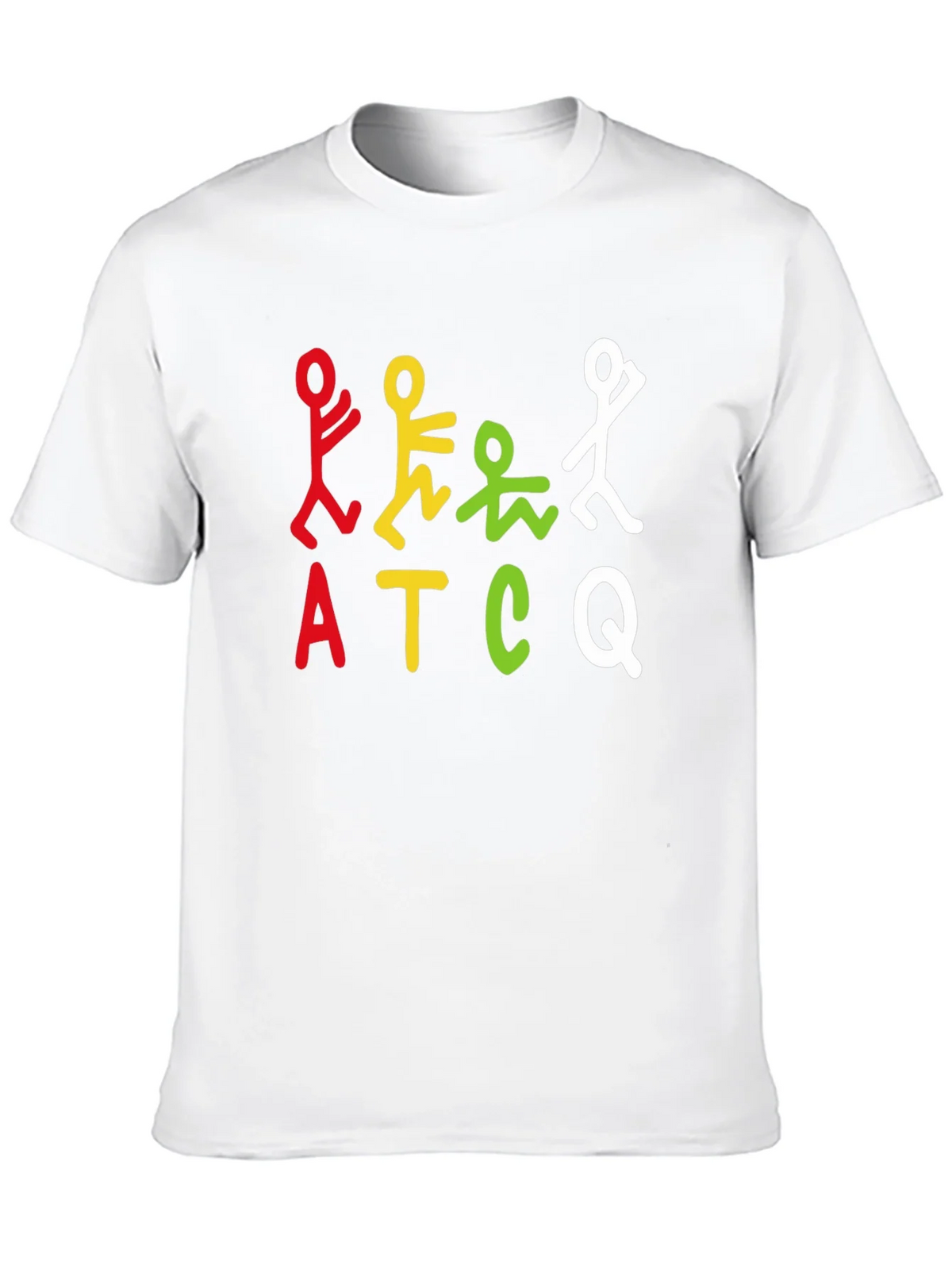 ATCQ Colorful Graphic T-Shirt - Black product image 9