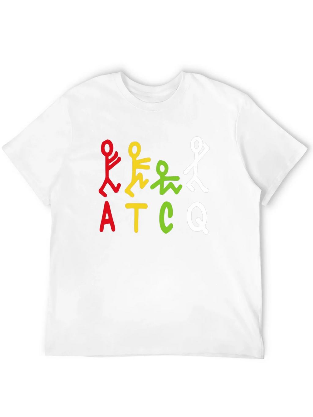 ATCQ Colorful Graphic T-Shirt - Black product image 11