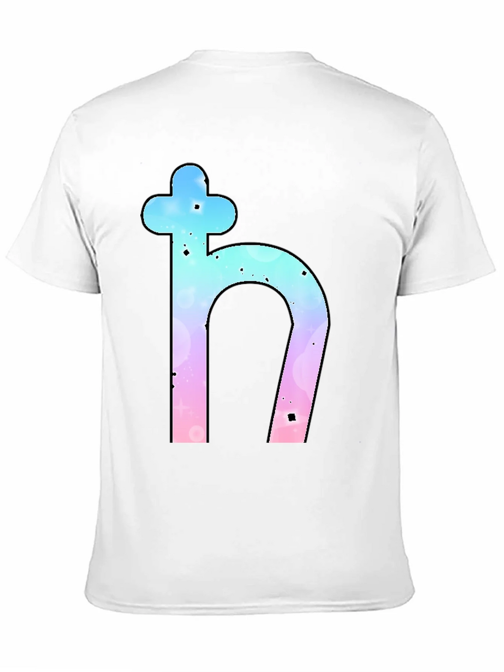 Saturn Symbol Graphic Tee - Trendy Black T-Shirt product image 9