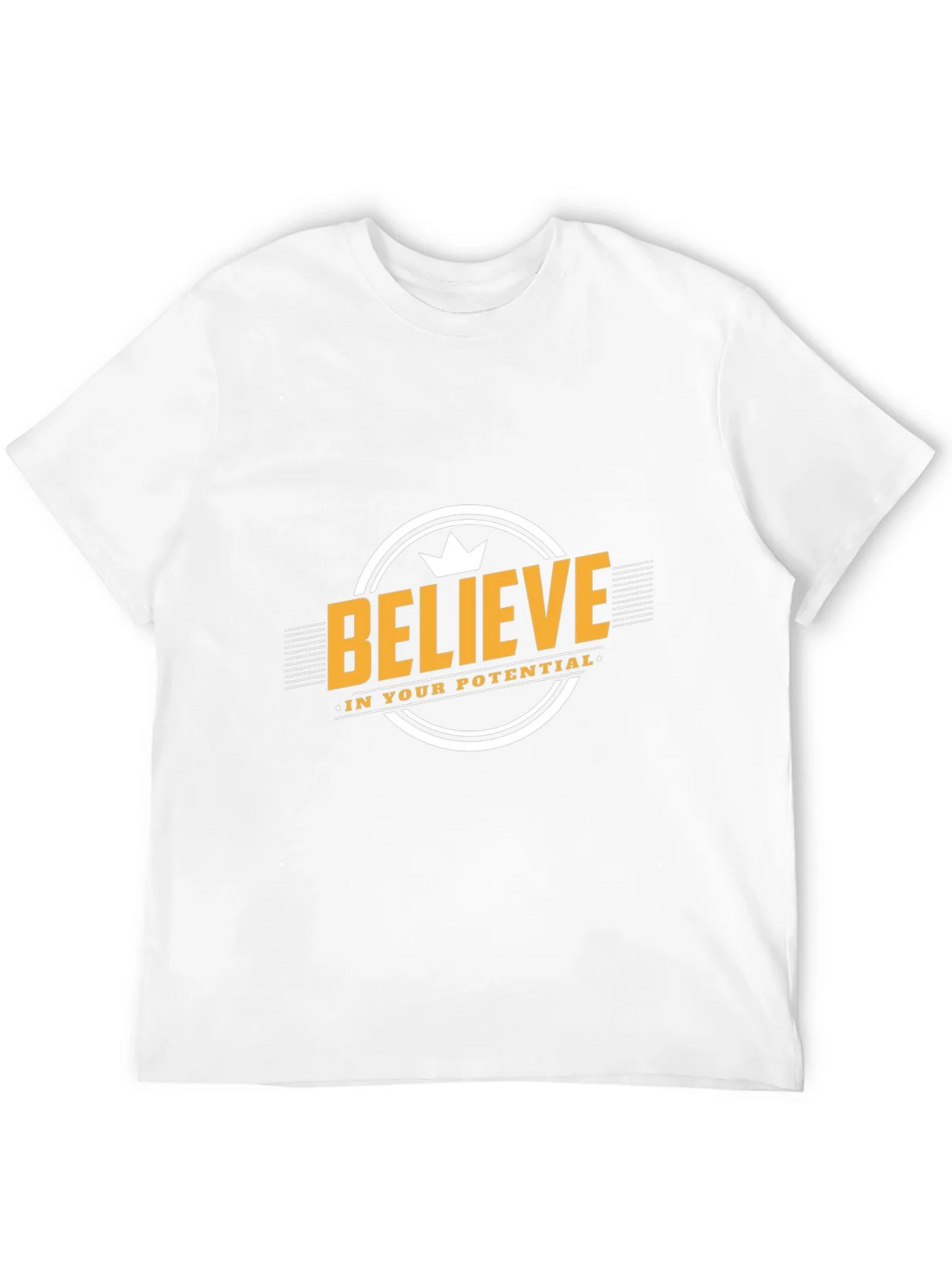 Believe in Your Potential Black T-Shirt product image 11