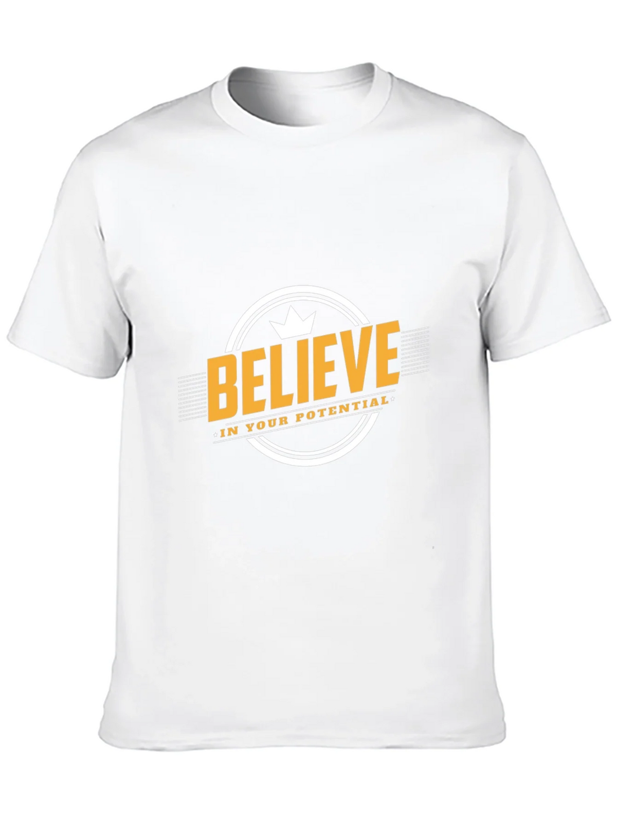 Believe in Your Potential Black T-Shirt product image 9