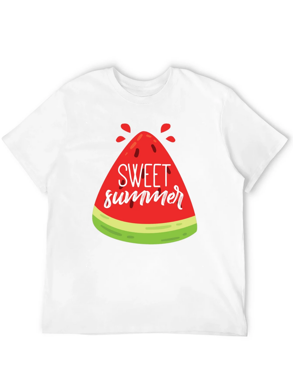 Sweet Summer Watermelon Graphic Tee product image 11
