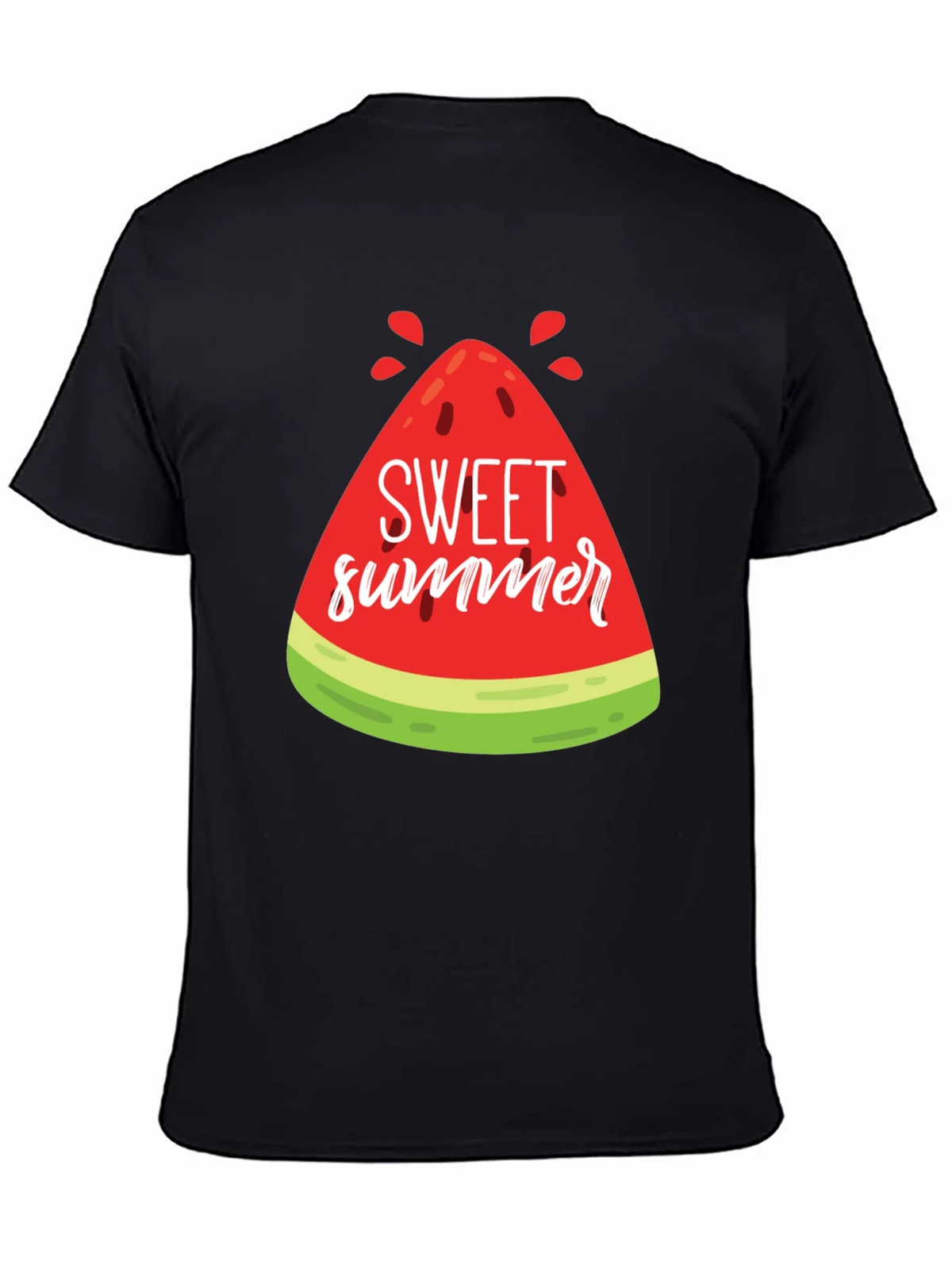 Sweet Summer Watermelon Graphic Tee product image 4