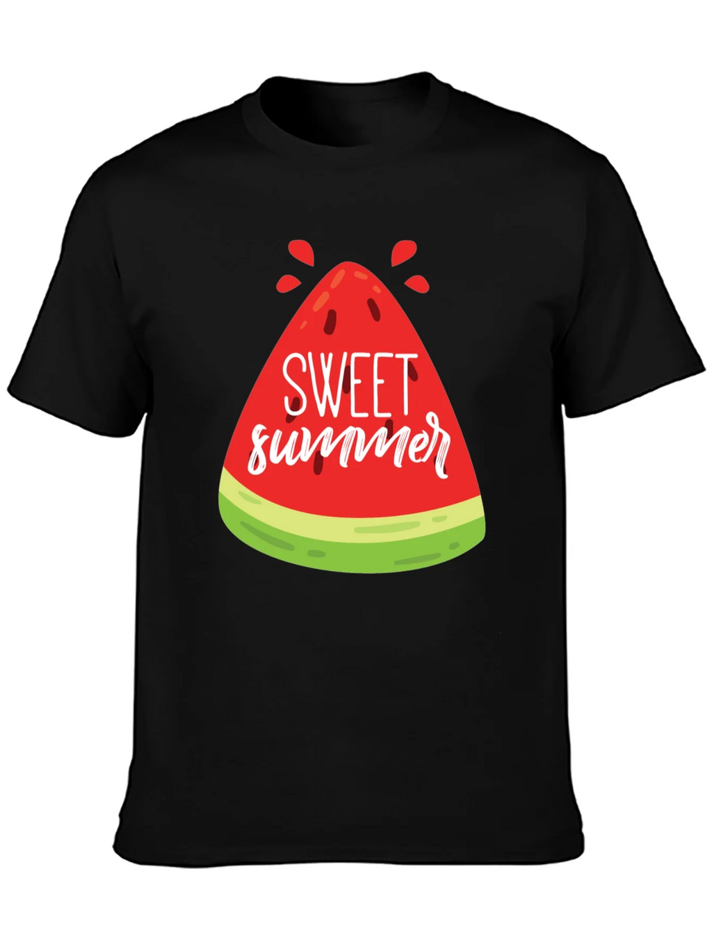 Sweet Summer Watermelon Graphic Tee product image 3