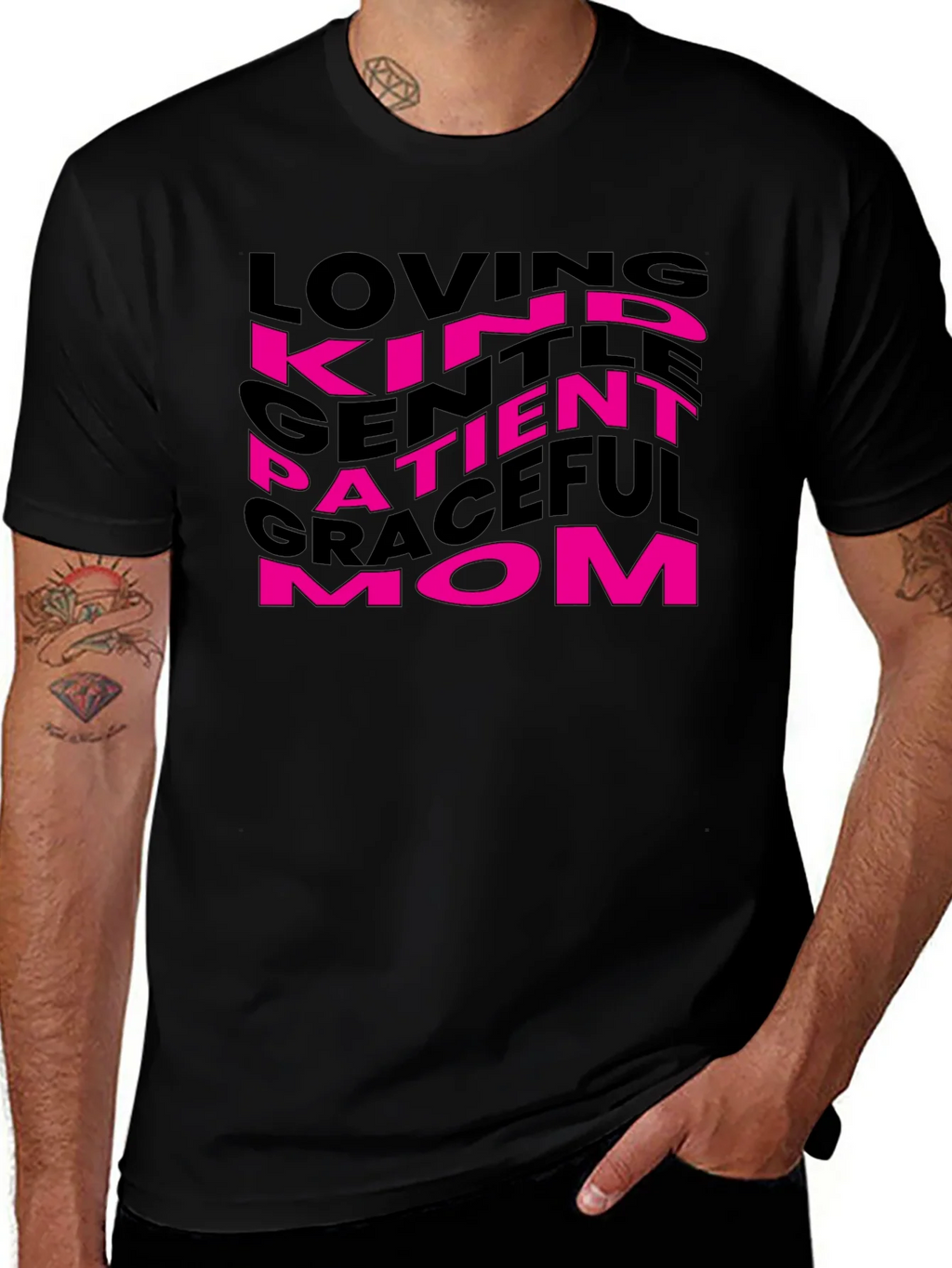 Loving Mom Graphic T-Shirt product image 1