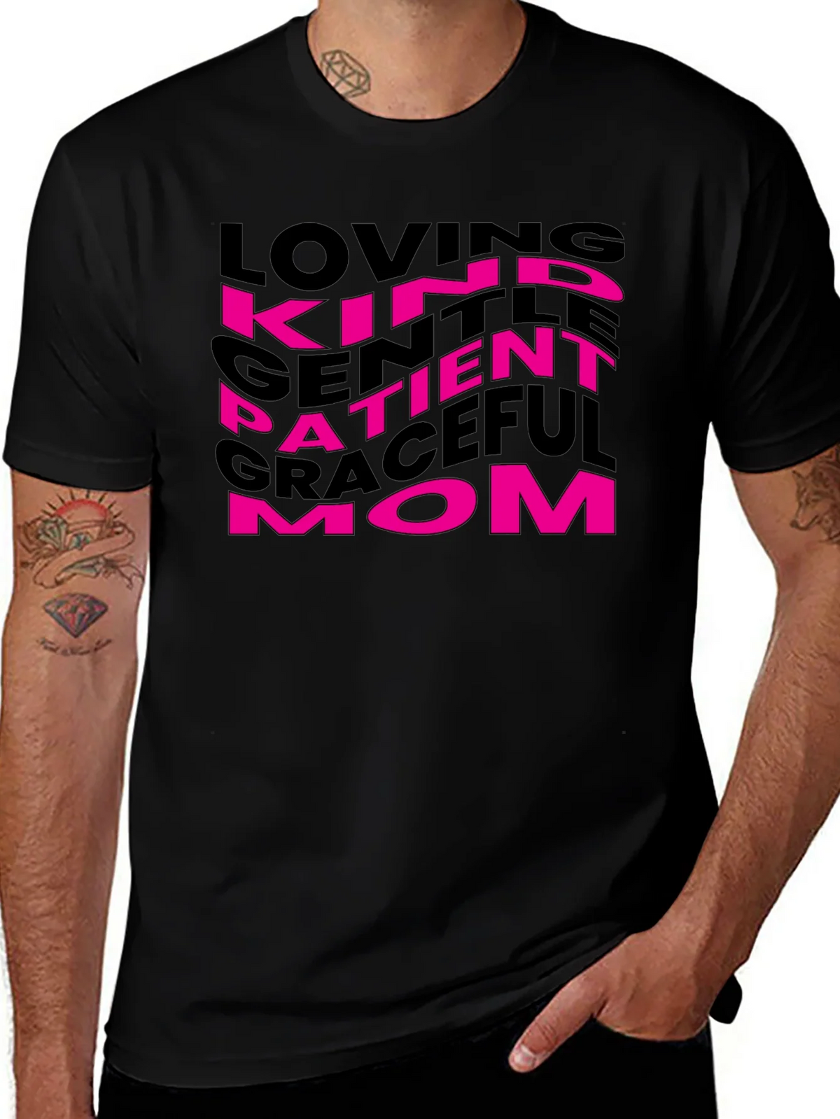 Loving Mom Graphic T-Shirt product image 1