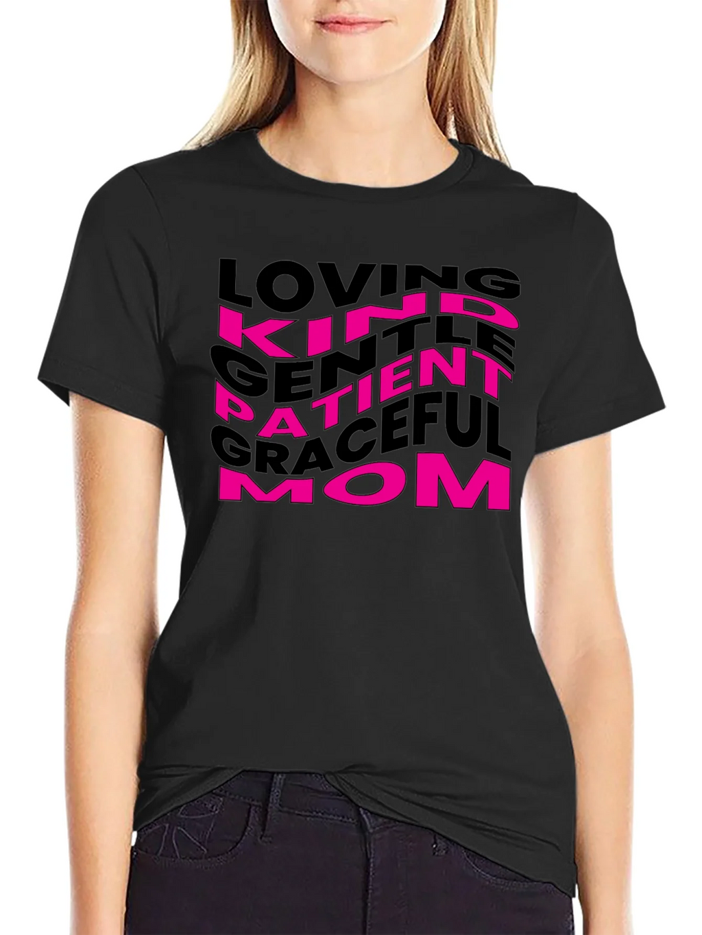 Loving Mom Graphic T-Shirt product image 2