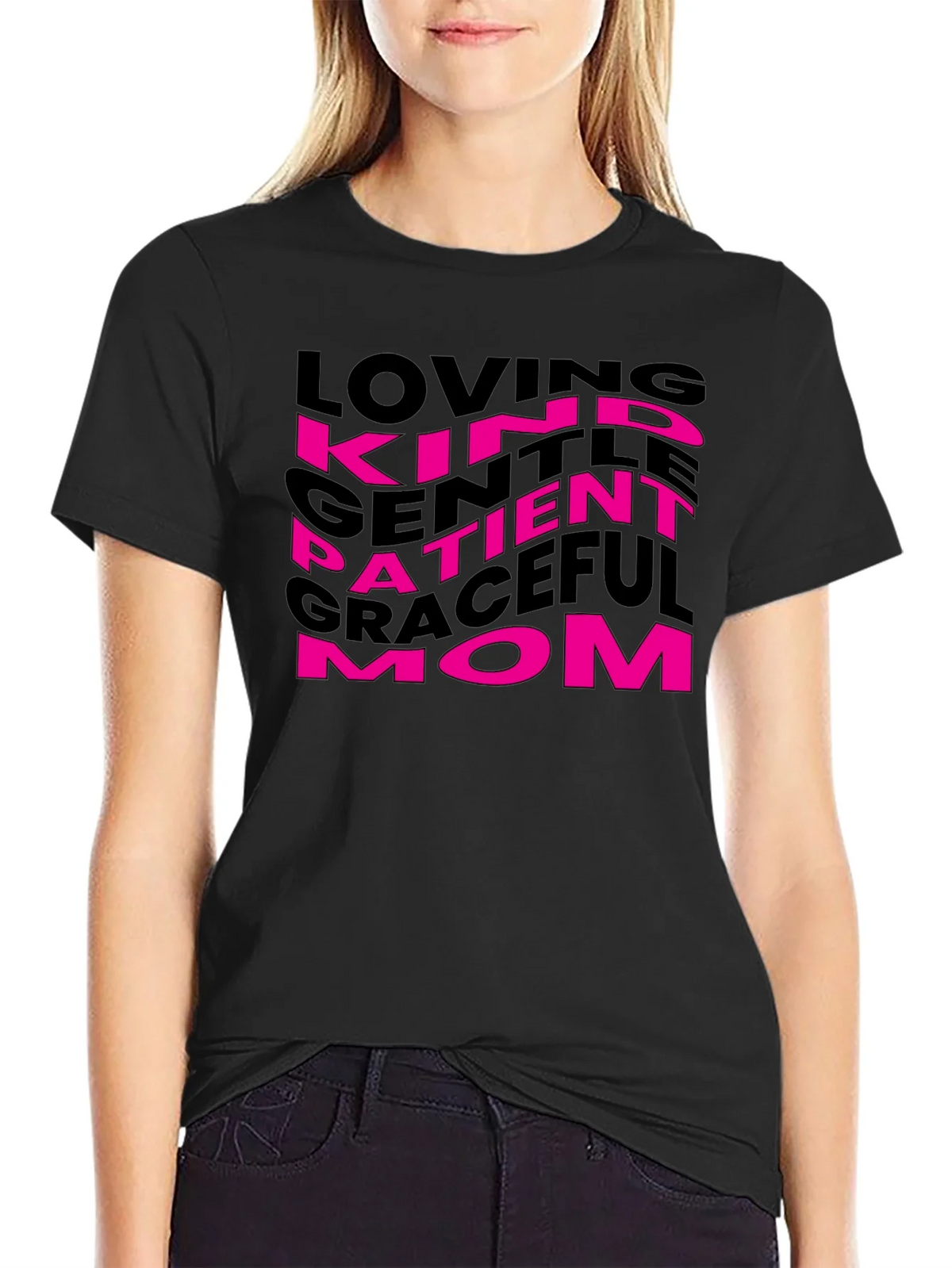 Loving Mom Graphic T-Shirt product image 2