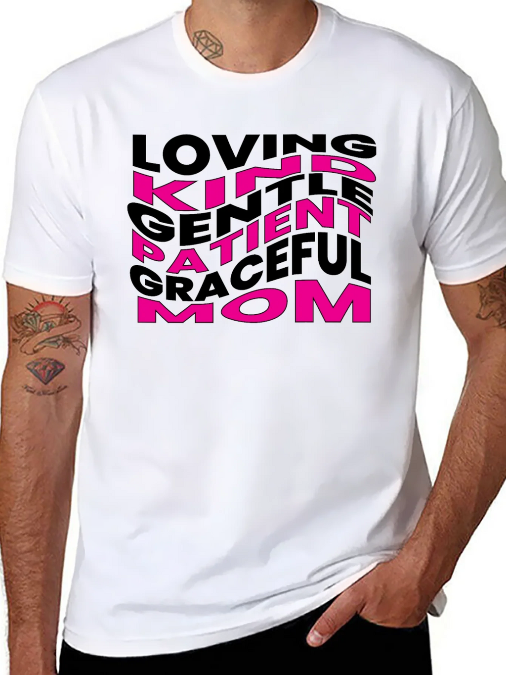 Loving Mom Graphic T-Shirt product image 7