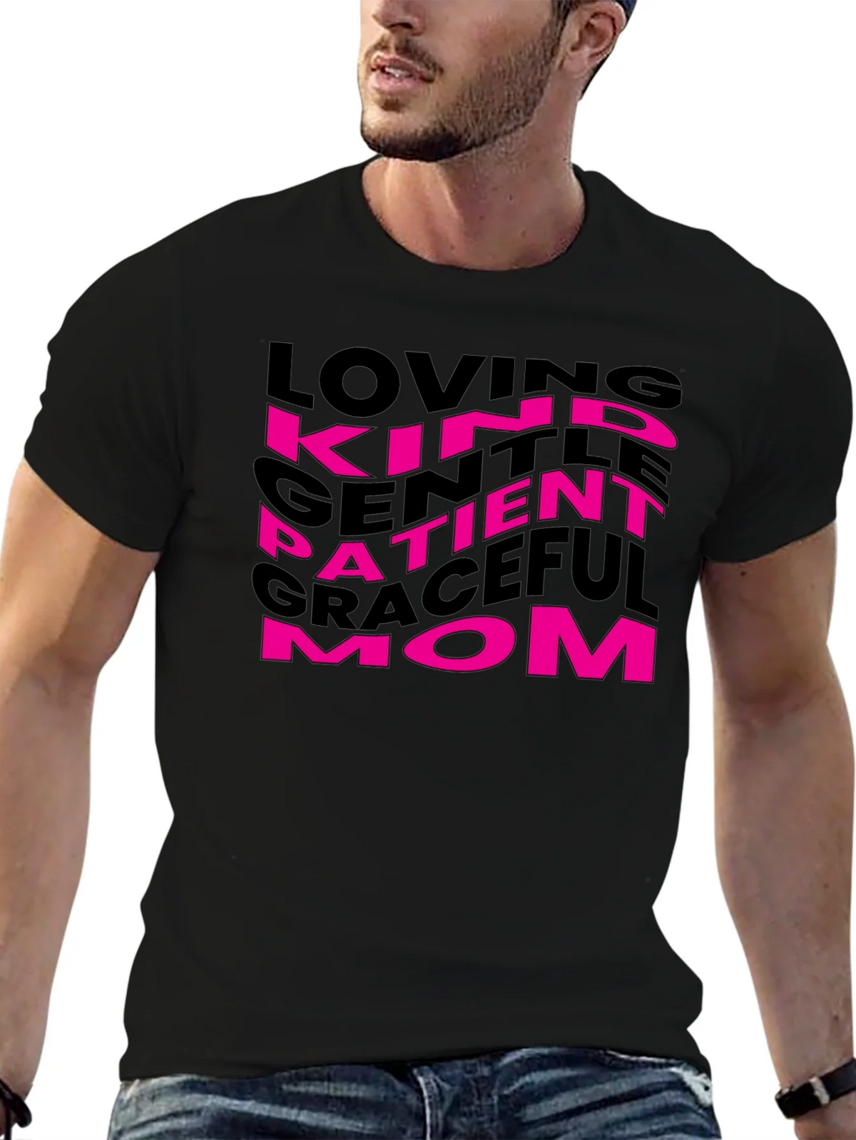 Loving Mom Graphic T-Shirt product image 6