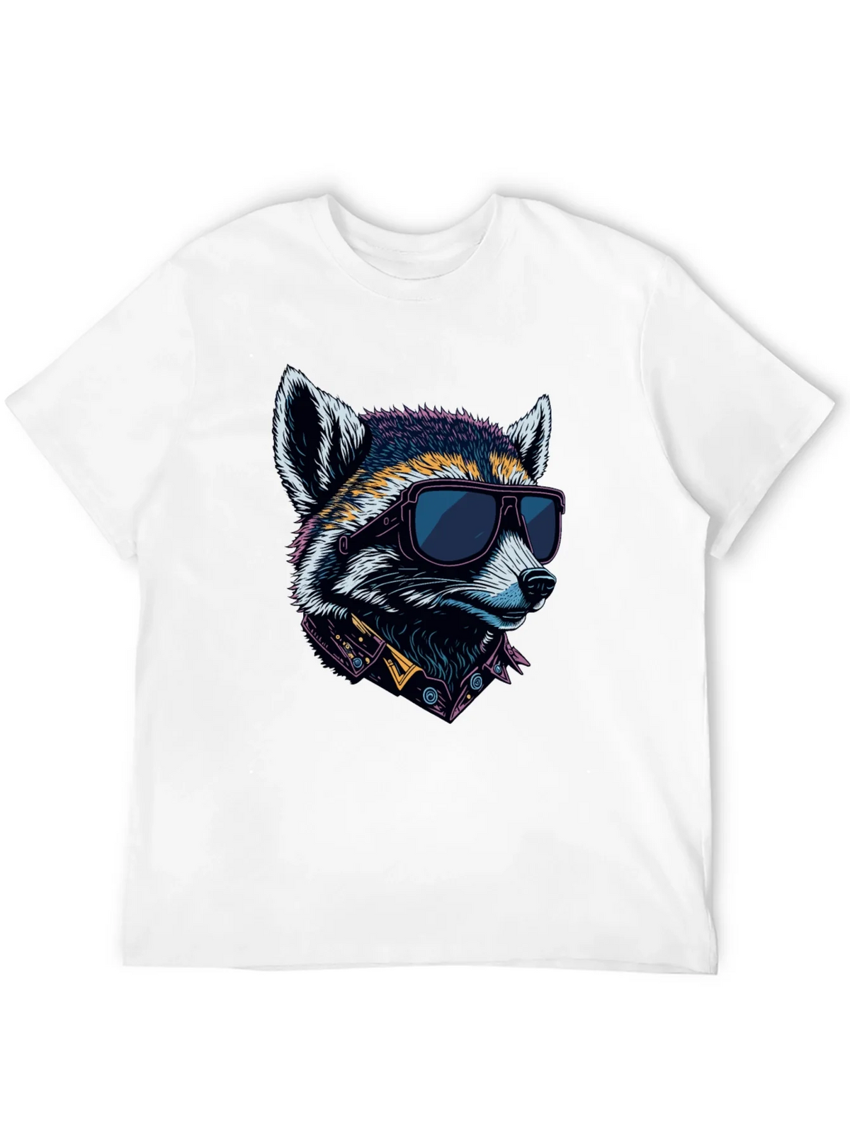 Cool Raccoon Graphic Tee - Black product image 11