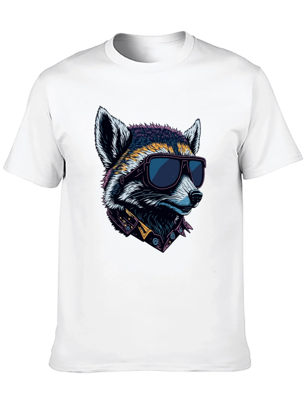 Cool Raccoon Graphic Tee - Black product image 9