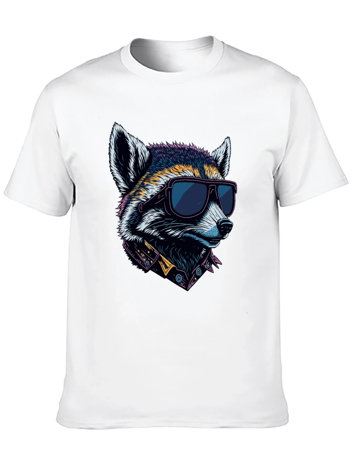 Cool Raccoon Graphic Tee - Black product image 9