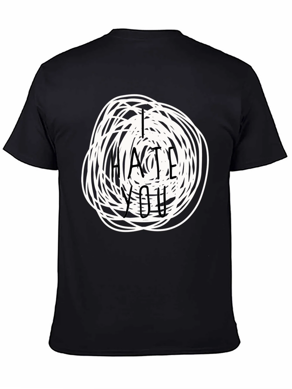 I Hate You Graphic Tee - Funny Sarcastic T-Shirt product image 4
