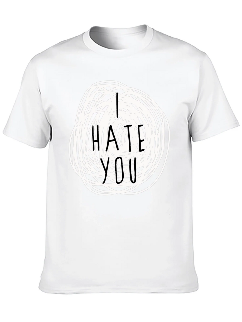 I Hate You Graphic Tee - Funny Sarcastic T-Shirt product image 9