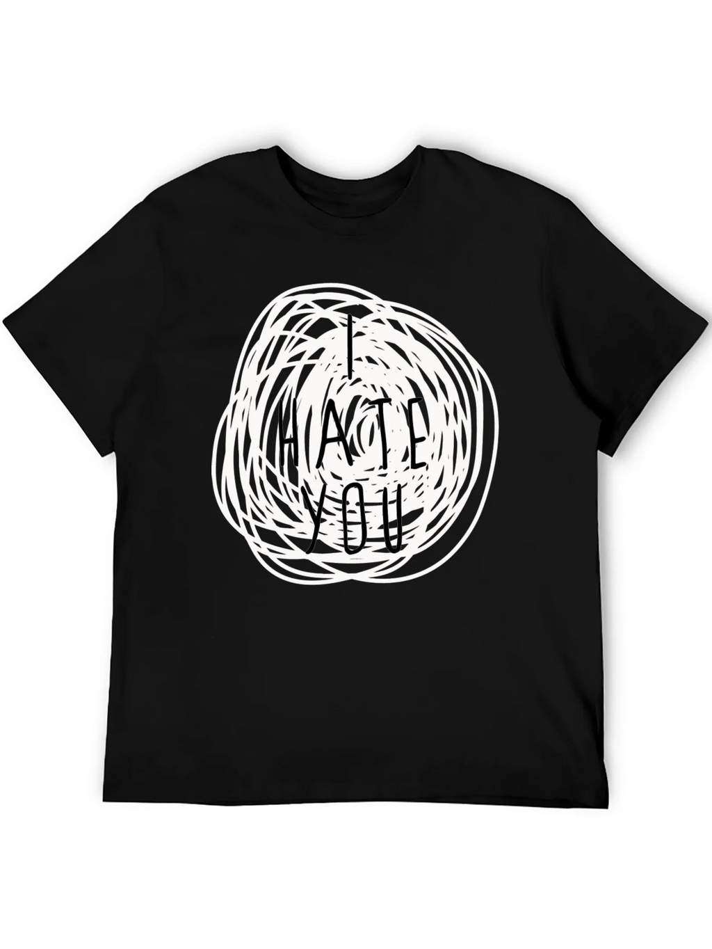 I Hate You Graphic Tee - Funny Sarcastic T-Shirt product image 5