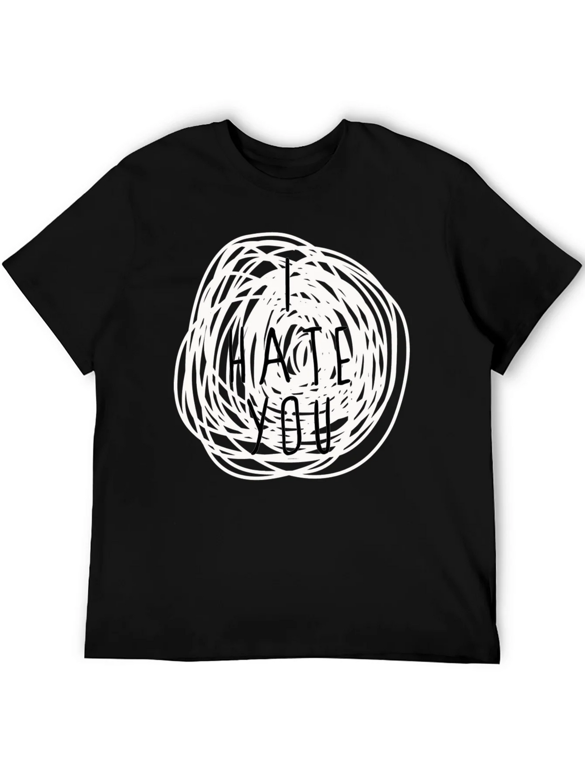 I Hate You Graphic Tee - Funny Sarcastic T-Shirt product image 5