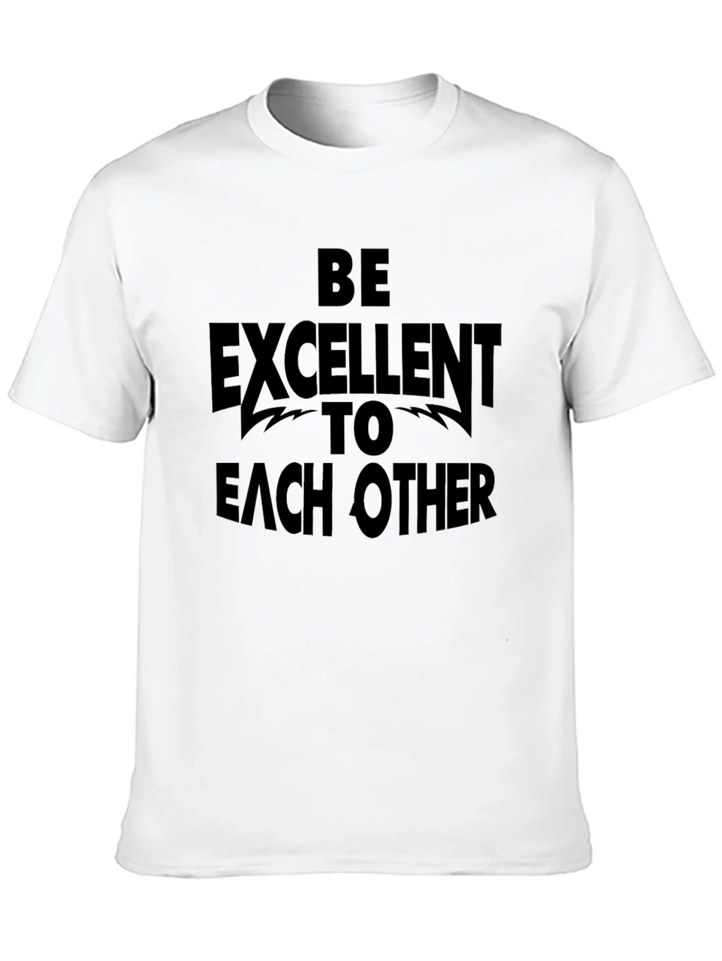 Be Excellent To Each Other Black T-Shirt product image 7