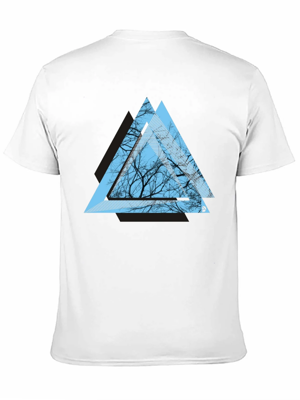 Geometric Tree Graphic Tee - Modern Mens T-Shirt product image 10