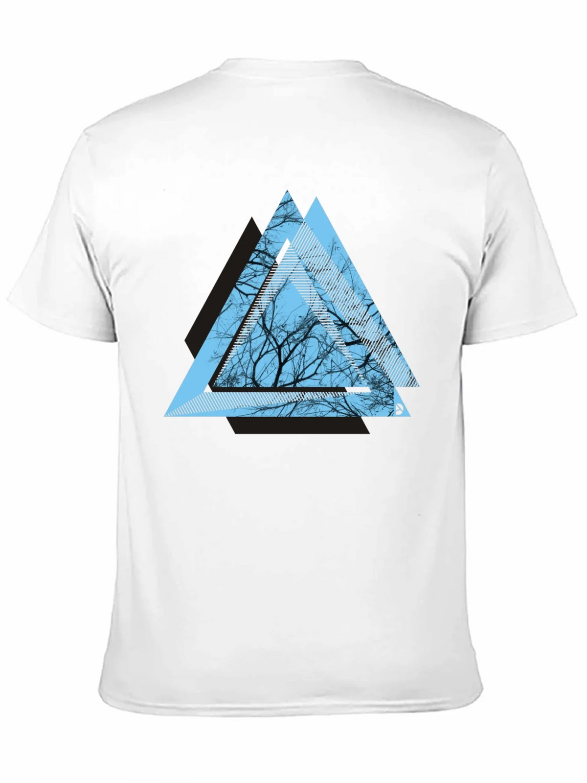 Geometric Tree Graphic Tee - Modern Mens T-Shirt product image 10