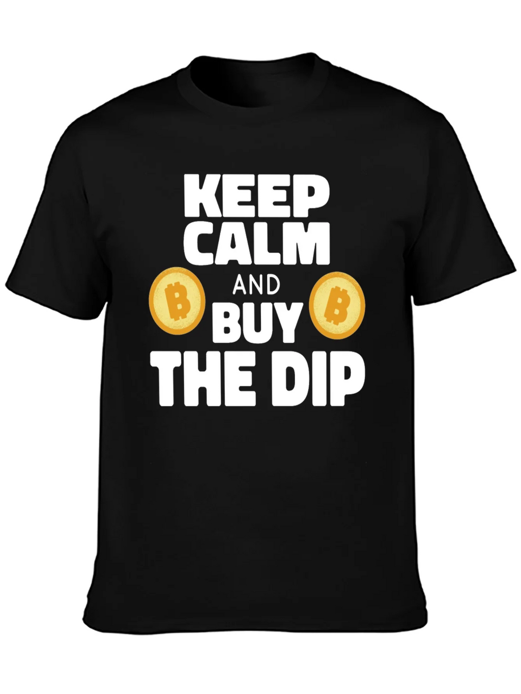 Keep Calm & Buy The Dip Bitcoin Crypto T-Shirt product image 2