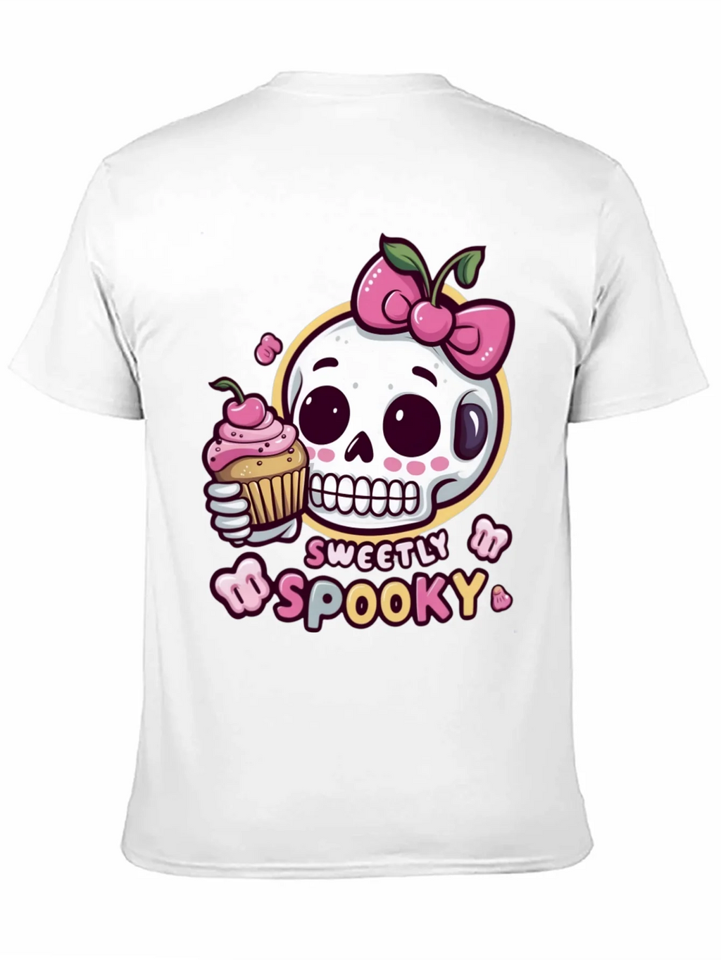 Sweetly Spooky Skull T-Shirt product image 10