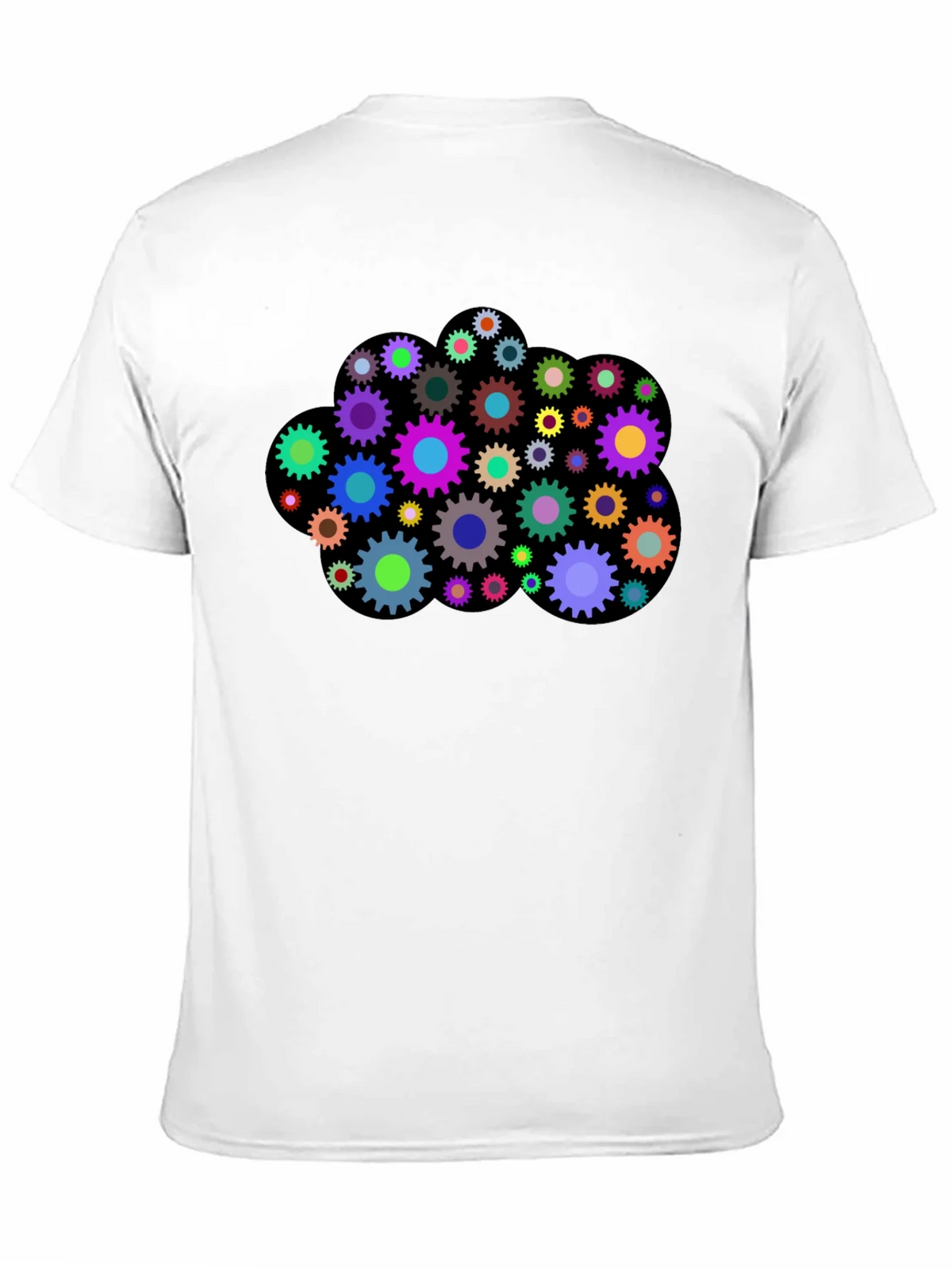 Colorful Gear Cloud T-Shirt product image 9