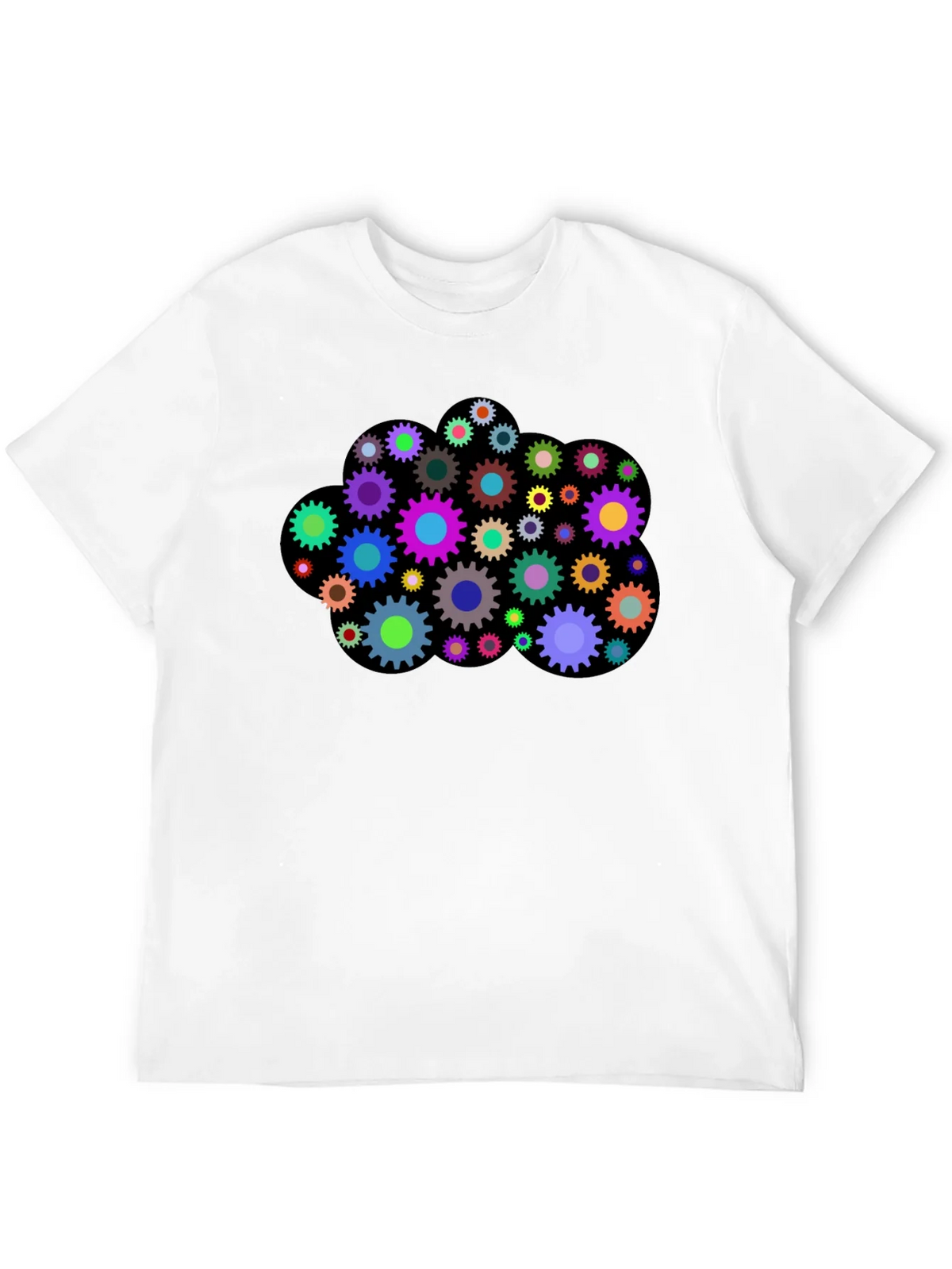 Colorful Gear Cloud T-Shirt product image 10