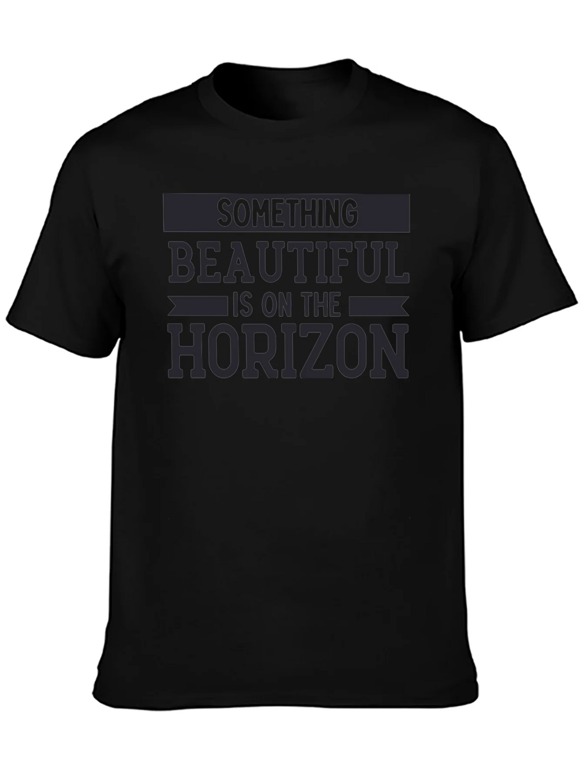 Beautiful Horizon Graphic Tee - Soft Black T-Shirt product image 3