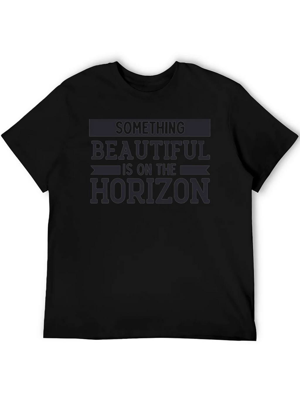 Beautiful Horizon Graphic Tee - Soft Black T-Shirt product image 5