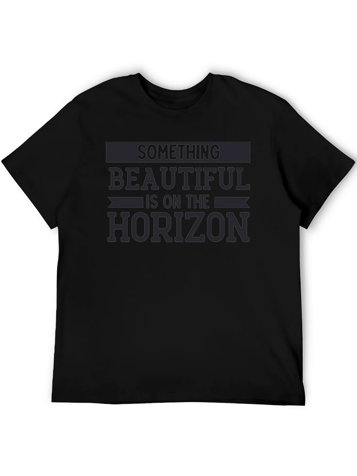 Beautiful Horizon Graphic Tee - Soft Black T-Shirt product image 5