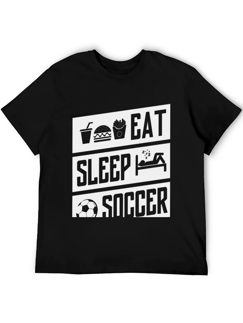 Eat Sleep Soccer T-Shirt product image 2