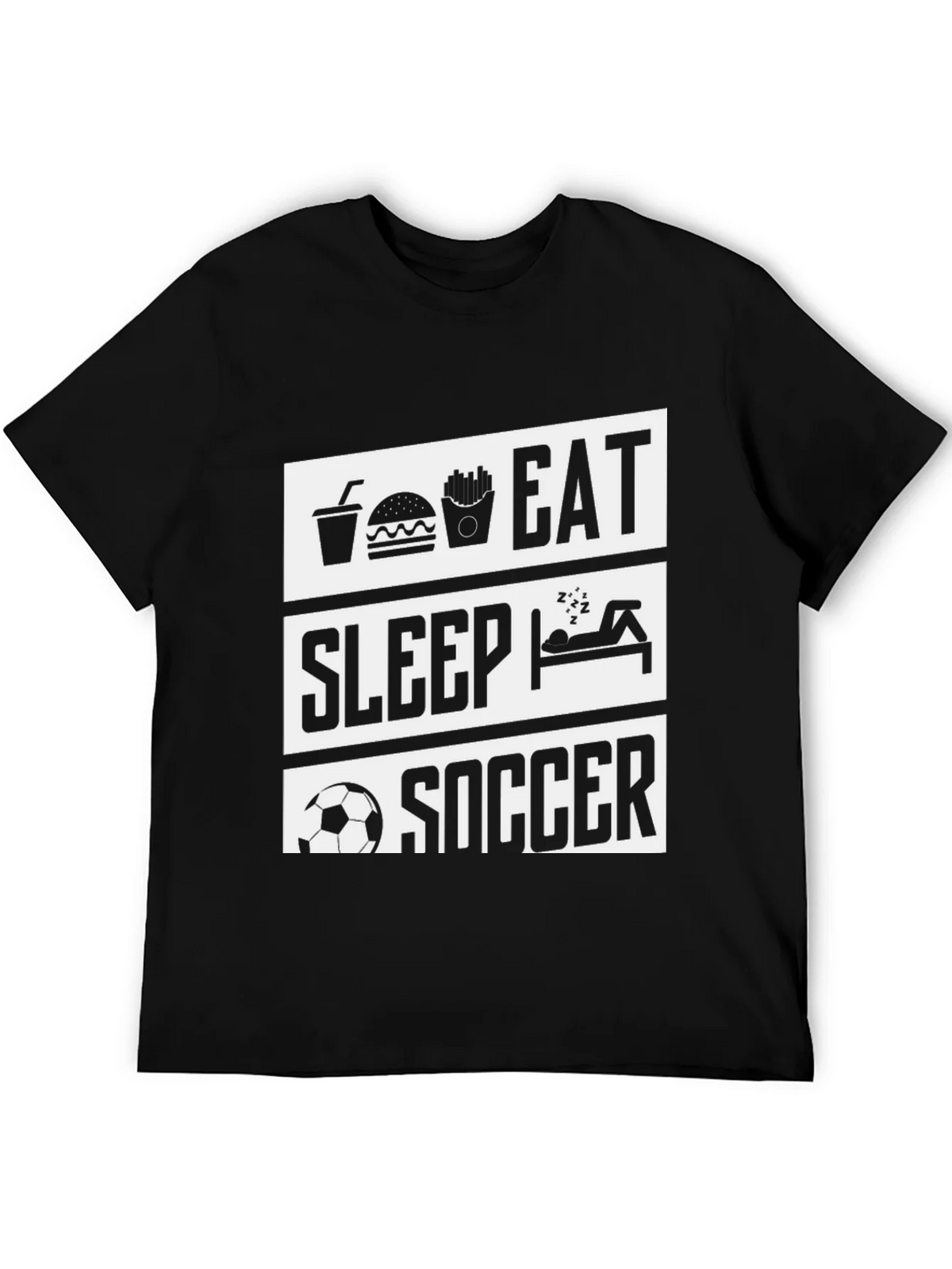 Eat Sleep Soccer T-Shirt product image 2