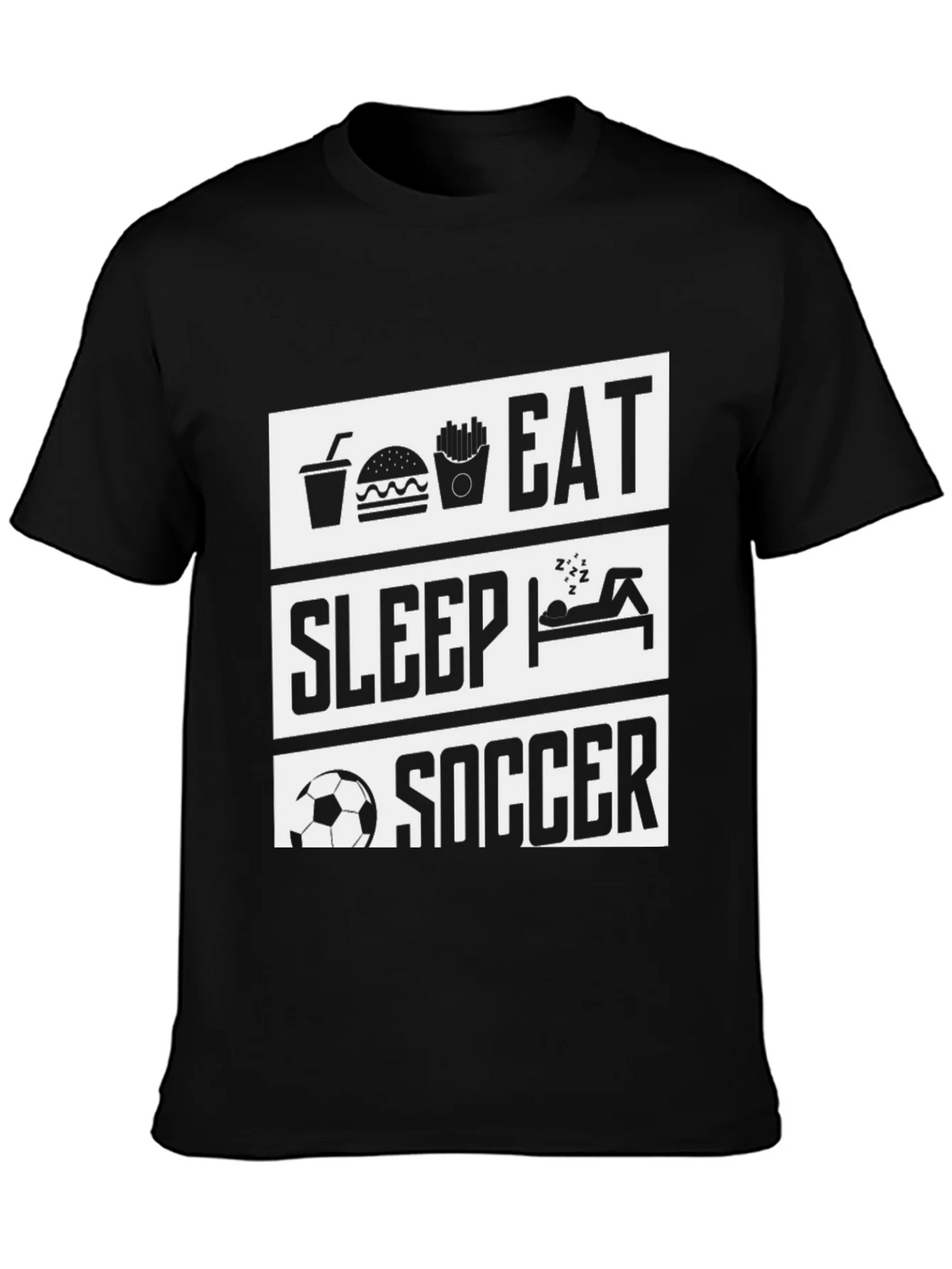 Eat Sleep Soccer T-Shirt product image 1