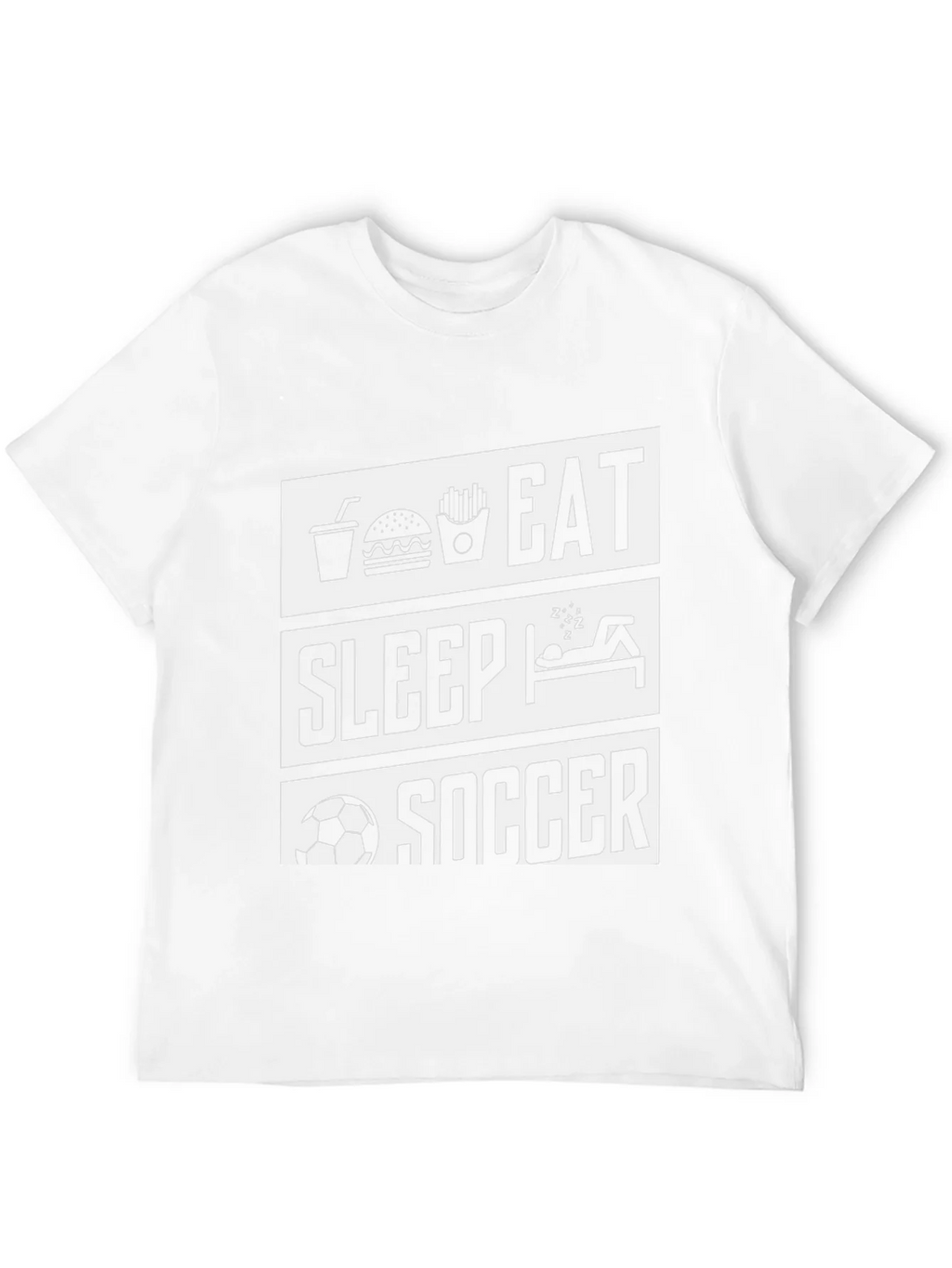 Eat Sleep Soccer T-Shirt product image 4