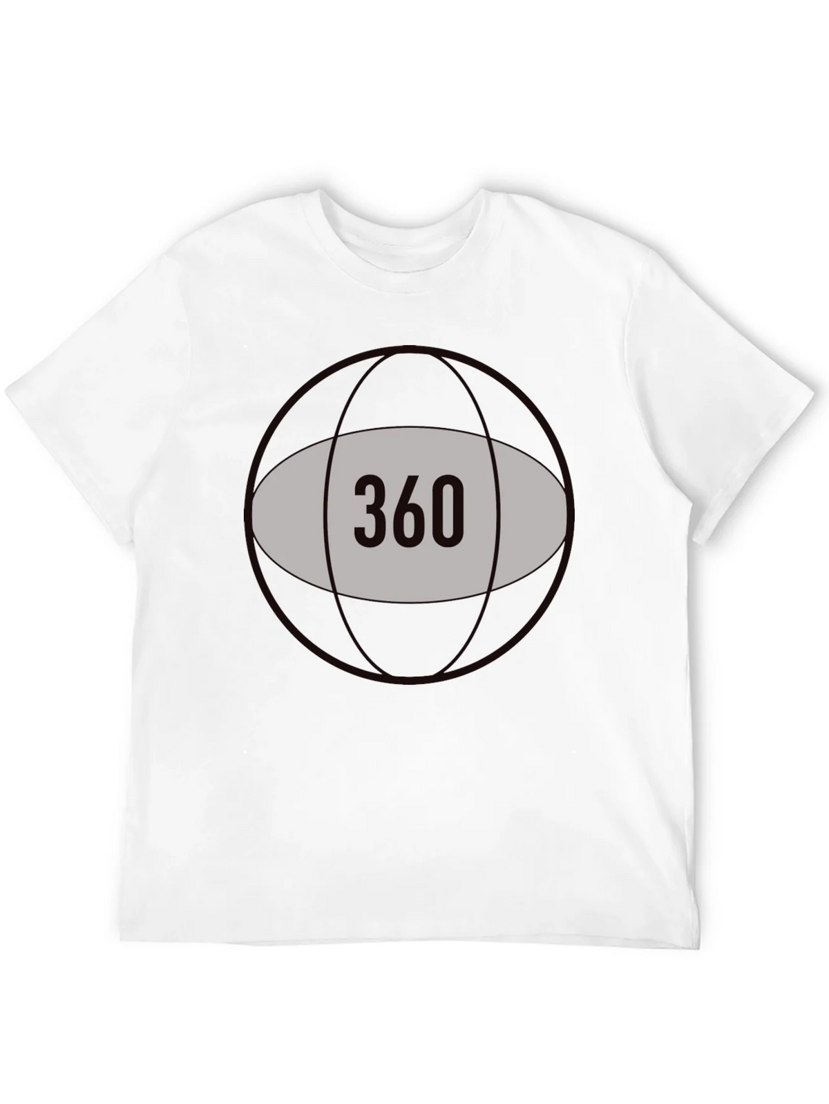 360 Graphic Tee - Black Cotton Blend product image 11